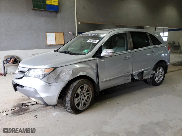 2009 Acura MDX Tech/Entertainment Pkg with VIN 2HNYD28459H502029, listed as a Copart auction lot 86245384 with 161,386 mi miles and Clean Title. Bid and sale history available at carsss.com. Image 1.