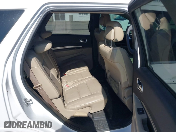 2017 Dodge Durango GT with VIN 1C4RDHDG9HC923668, listed as a IAAI auction lot 42048583 with 107,415 mi miles and . Bid and sale history available at DreamBid. Image 8.