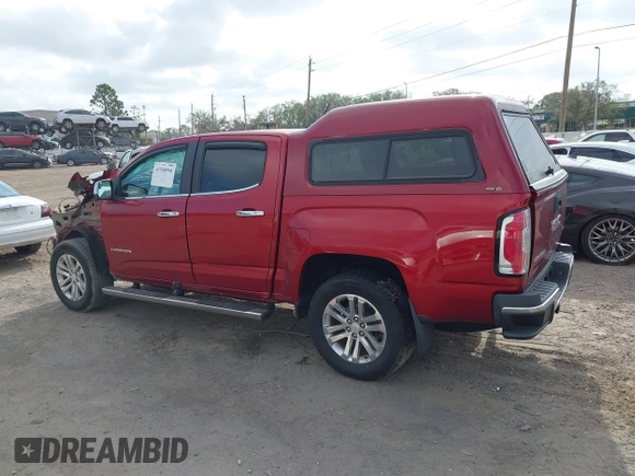 2016 GMC Canyon 2WD SLT with VIN 1GTG5DE32G1242691, listed as a IAAI auction lot 41548996 with 52,422 mi miles. Bid and sale history available at carsss.com. Image 14.