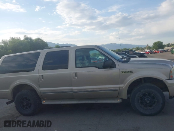 2005 Ford Excursion Limited с VIN 1FMNU43S05ED45873, выставлен на аукционе IAAI как лот 42627527 с пробегом 398 813 миль миль и . История ставок и продаж доступна на DreamBid. Изображение 13.