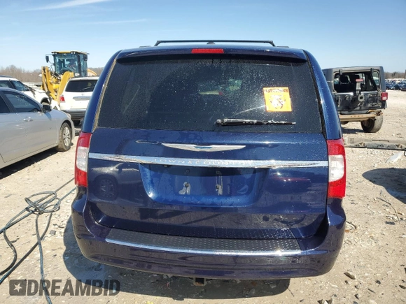 2015 Chrysler Town & Country Touring with VIN 2C4RC1BG5FR676151, listed as a Copart auction lot 51088155 with 0 mi miles and Clean Title. Bid and sale history available at carsss.com. Image 6.