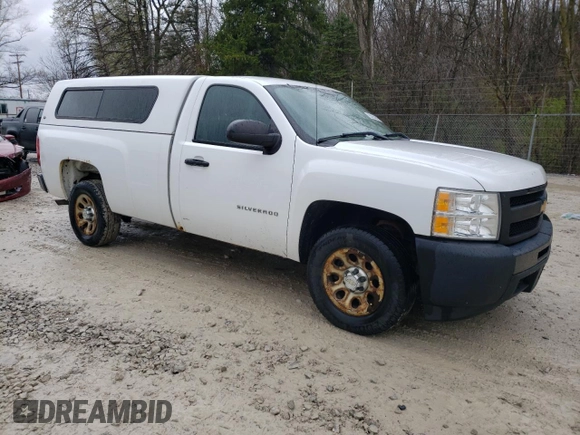 2013 Chevrolet Silverado 1500 Work Truck with VIN 1GCNCPEX2DZ154982, listed as a Copart auction lot 53034045 with 211,741 mi miles and Clean Title. Bid and sale history available at DreamBid. Image 4.