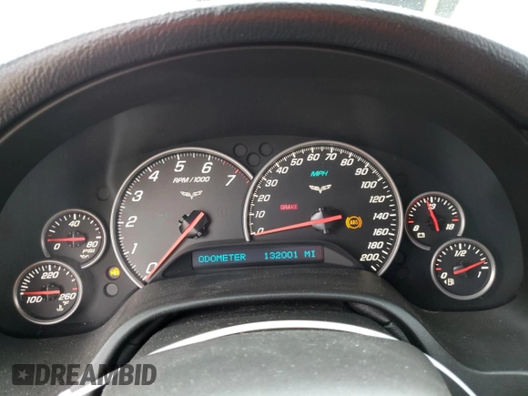 2009 Chevrolet Corvette with VIN 1G1YY36W895200013, listed as a Copart auction lot 88952395 with 132,001 mi miles and Salvage title. Bid and sale history available at DreamBid. Image 9.