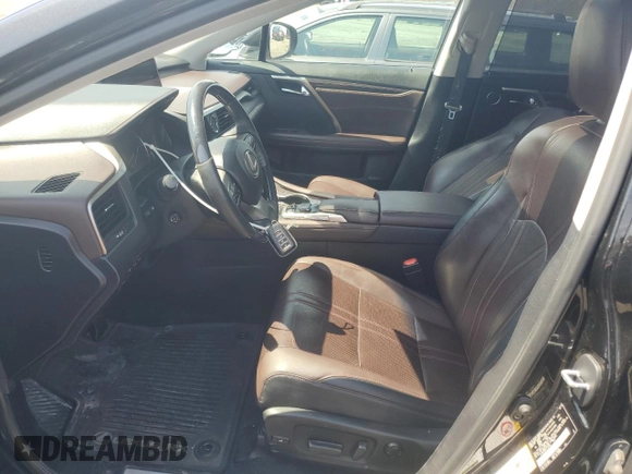 2018 Lexus RX 350 z VIN 2T2BZMCA8JC165954, wystawiony jako Copart lot #54001415 z przebiegiem 79 758 mil mil oraz Szkoda całkowita • Salvage title. Historia ofert i sprzedaży dostępna na DreamBid. Obrazek 7.