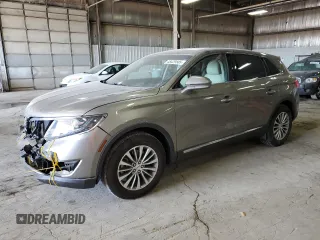 2016 Lincoln MKX Select with VIN 2LMTJ6KR2GBL61991, listed as a Copart auction lot 48429585 with 147,229 mi miles and Salvage Title. Bid and sale history available at carsss.com. Image 1.