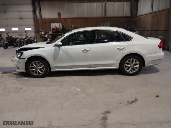 2017 Volkswagen Passat 1.8T S with VIN 1VWAT7A31HC010461, listed as a IAAI auction lot 41241395 with 76,310 mi miles. Bid and sale history available at carsss.com. Image 14.