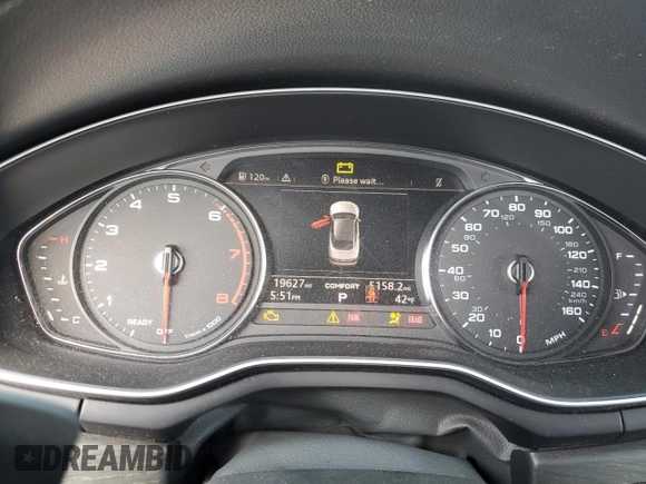 2019 Audi A5 Cabriolet Premium z VIN WAUWNGF59KN006471, wystawiony jako Copart lot #43563665 z przebiegiem 19 627 mil mil oraz Szkoda całkowita • Salvage title. Historia ofert i sprzedaży dostępna na DreamBid. Obrazek 9.