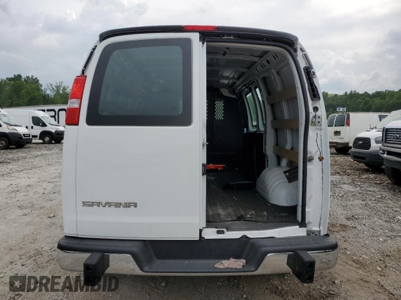 2024 GMC Savana Cargo z VIN 1GTW7AFP6R1163940, wystawiony jako Copart lot #59626435 z przebiegiem 16 183 mil mil oraz Czysty tytuł • Clean title. Historia ofert i sprzedaży dostępna na DreamBid. Obrazek 6.