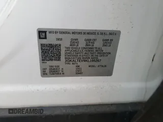 2019 GMC Terrain SLE with VIN 3GKALTEV9KL195267, listed as a Copart auction lot 64385625 with 60,331 mi miles and Salvage title. Bid and sale history available at DreamBid. Image 13.