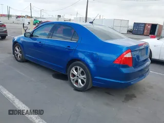 2012 Ford Fusion SE with VIN 3FAHP0HA9CR351141, listed as a IAAI auction lot 42140427 with 219,049 mi miles. Bid and sale history available at carsss.com. Image 3.