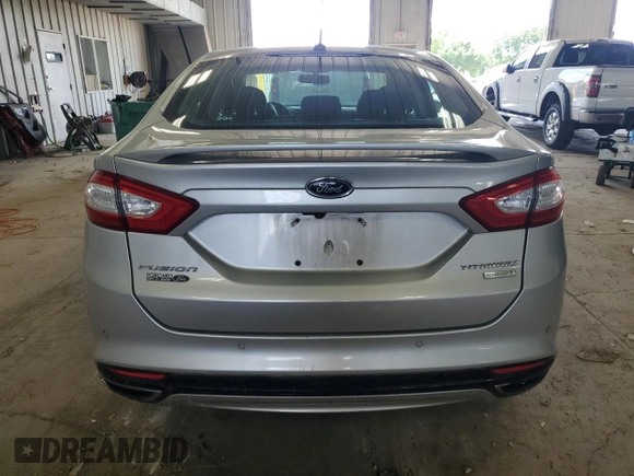 2016 Ford Fusion Titanium with VIN 3FA6P0K96GR219692, listed as a Copart auction lot 62598055 with 130,327 mi miles and Non repairable. Bid and sale history available at DreamBid. Image 6.