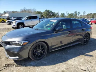 2022 Honda Civic Sport z VIN 2HGFE2F53NH592492, wystawiony jako Copart lot #49188085 z przebiegiem 16 092 mil mil oraz Szkoda całkowita • Salvage title. Historia ofert i sprzedaży dostępna na DreamBid. Obrazek 1.