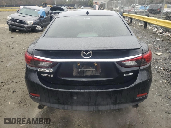 2016 Mazda 6 i Grand Touring with VIN JM1GJ1W53G1475036, listed as a Copart auction lot 86428734 with 123,416 mi miles and Salvage Title. Bid and sale history available at DreamBid. Image 6.