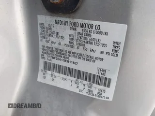 2016 Ford F-250 XLT с VIN 1FTBF2B61GEB11867, выставлен на аукционе IAAI как лот 41858547 с пробегом 96 059 миль миль и . История ставок и продаж доступна на DreamBid. Изображение 9.