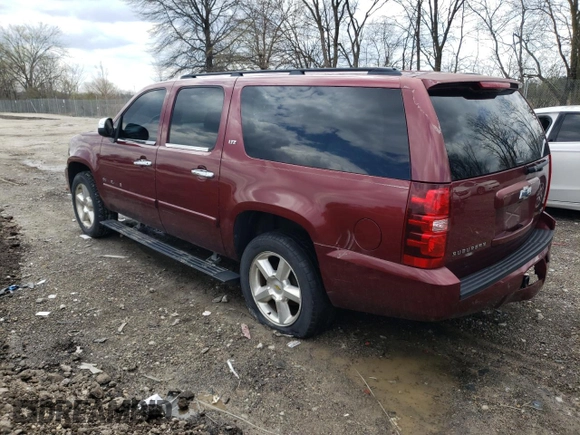 2008 Chevrolet Suburban LTZ with VIN 3GNFK16368G103448, listed as a Copart auction lot 51677845 with 202,586 mi miles and Clean Title. Bid and sale history available at carsss.com. Image 2.
