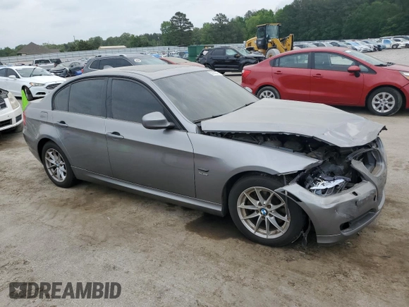 2010 BMW 3 Series 328i xDrive with VIN WBAPK5C54AA648639, listed as a Copart auction lot 53168945 with 174,513 mi miles and Salvage title. Bid and sale history available at DreamBid. Image 4.