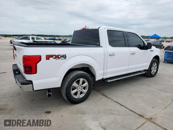 2018 Ford F-150 XL with VIN 1FTEW1E54JKC36073, listed as a Copart auction lot 63433085 with 136,844 mi miles and Clean title. Bid and sale history available at DreamBid. Image 3.