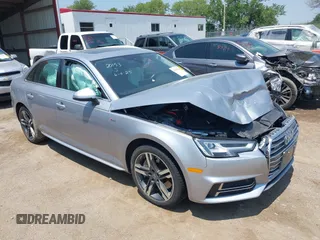 2017 Audi A4 Premium Plus with VIN WAUENAF46HN009935, listed as a IAAI auction lot 42475246 with 56,691 mi miles and . Bid and sale history available at DreamBid. Image 1.