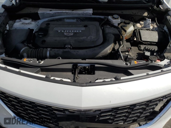 2023 Cadillac XT4 FWD Luxury with VIN 1GYAZAR46PF134602, listed as a Copart auction lot 54684865 with 13,221 mi miles and Salvage title. Bid and sale history available at DreamBid. Image 12.