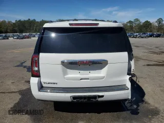 2015 GMC Yukon Denali with VIN 1GKS1CKJ9FR566390, listed as a Copart auction lot 48472835 with 167,719 mi miles and Salvage Title. Bid and sale history available at carsss.com. Image 6.
