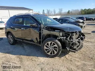 2015 Nissan Rogue SV with VIN 5N1AT2MV1FC800287, listed as a Copart auction lot 87473284 with 143,938 mi miles and Salvage Title. Bid and sale history available at carsss.com. Image 12.