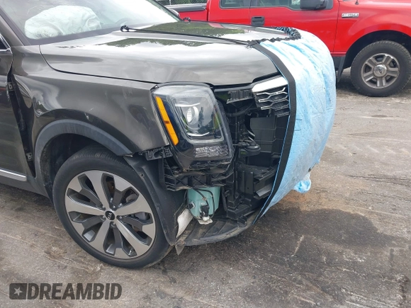 2020 Kia Telluride EX with VIN 5XYP34HC3LG088925, listed as a IAAI auction lot 42399123 with 30,106 mi miles and . Bid and sale history available at DreamBid. Image 6.