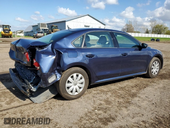 2012 Volkswagen Passat S with VIN 1VWAP7A32CC071038, listed as a Copart auction lot 55637315 with 79,935 mi miles and Clean title. Bid and sale history available at DreamBid. Image 3.