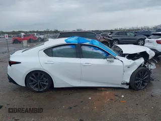 2023 Lexus IS 350 F Sport with VIN JTHGZ1B27P5071491, listed as a IAAI auction lot 41908414 with 24,622 mi miles and . Bid and sale history available at DreamBid. Image 14.