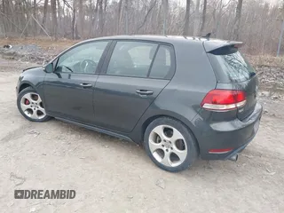 2010 Volkswagen GTI with VIN WVWGD7AJ4AW198633, listed as a IAAI auction lot 41996458 with 123,952 mi miles and . Bid and sale history available at DreamBid. Image 3.