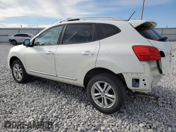 2015 Nissan Rogue S with VIN JN8AS5MV7FW755450, listed as a Copart auction lot 50575645 with 160,254 mi miles and Salvage Title. Bid and sale history available at DreamBid. Image 2.
