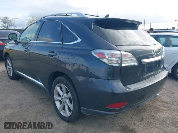 2011 Lexus RX 350 with VIN 2T2BK1BA0BC084694, listed as a IAAI auction lot 41906958 with 122,024 mi miles and . Bid and sale history available at DreamBid. Image 3.
