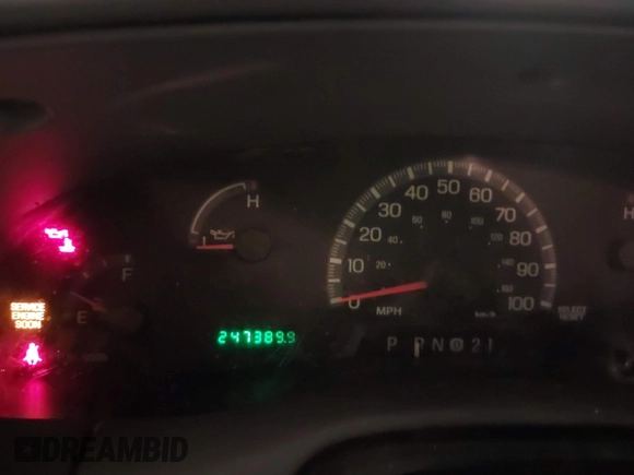 2001 Ford F-150 XL with VIN 1FTPX17L31NB27121, listed as a IAAI auction lot 41169060 with 247,389 mi miles and . Bid and sale history available at DreamBid. Image 7.