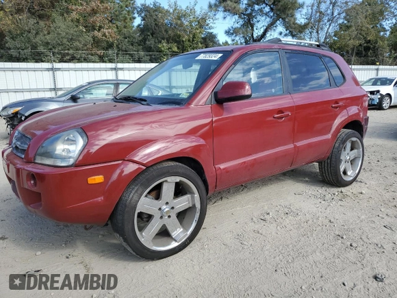 2006 Hyundai Tucson GLS with VIN KM8JN72D86U375517, listed as a Copart auction lot 77829324 with 191,899 mi miles and Salvage Title. Bid and sale history available at carsss.com. Image 1.