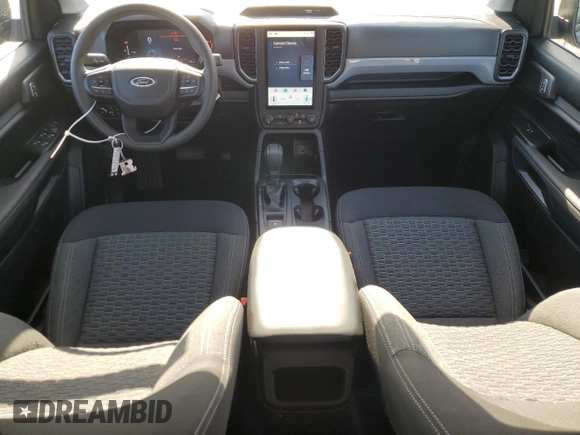 2024 Ford Ranger XL with VIN 1FTER4PH5RLE69191, listed as a Copart auction lot 54890885 with 8,046 mi miles and Salvage title. Bid and sale history available at DreamBid. Image 8.
