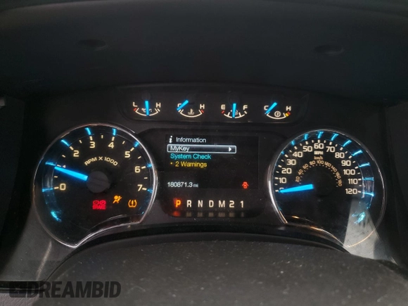 2013 Ford F-150 XL with VIN 1FTFW1ET4DFD80531, listed as a Copart auction lot 51670685 with 180,871 mi miles and Salvage Title. Bid and sale history available at carsss.com. Image 9.