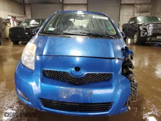 2009 Toyota Yaris with VIN JTDJT903095243026, listed as a Copart auction lot 49436315 with 46,552 mi miles and Salvage Title. Bid and sale history available at carsss.com. Image 5.