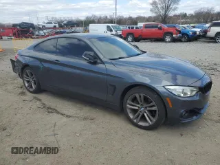 2015 BMW 4 Series 428i xDrive with VIN WBA3N9C55FK247227, listed as a Copart auction lot 50564735 with 121,882 mi miles and Salvage title. Bid and sale history available at DreamBid. Image 4.