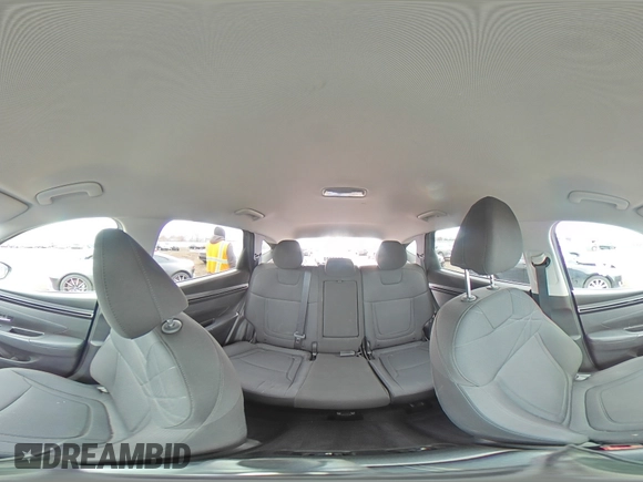 2022 Hyundai Tucson SEL with VIN 5NMJBCAE0NH020458, listed as a Copart auction lot 49184195 with 46,172 mi miles and Salvage Title. Bid and sale history available at DreamBid. Image 16.