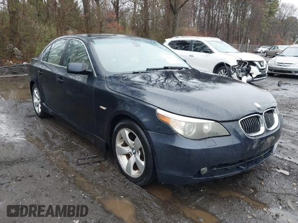 2006 BMW 5 Series 530i with VIN WBANE73546CM38726, listed as a IAAI auction lot 41945631 with 295,488 mi miles and . Bid and sale history available at carsss.com. Image 1.