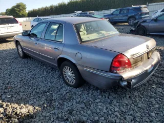 2006 Mercury Grand Marquis LS Premium with VIN 2MEFM75W76X619059, listed as a Copart auction lot 66880594 with 111,387 mi miles and Salvage Title. Bid and sale history available at carsss.com. Image 2.