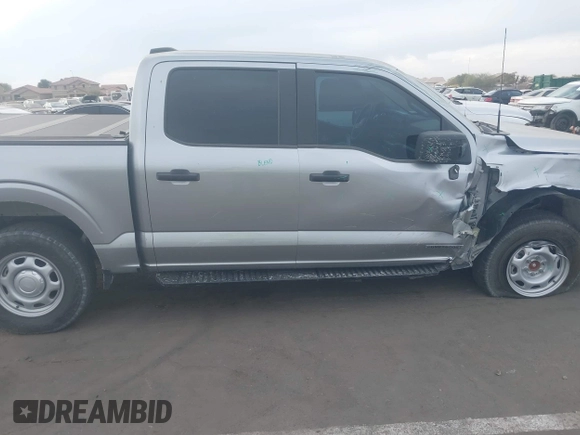 2023 Ford F-150 XL with VIN 1FTFW1ED9PFA89505, listed as a IAAI auction lot 41260198 with 56,805 mi miles. Bid and sale history available at carsss.com. Image 13.