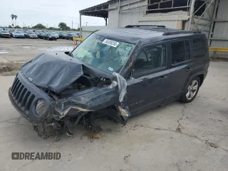 2016 Jeep Patriot Latitude z VIN 1C4NJPFA1GD519069, wystawiony jako Copart lot #56395255 z przebiegiem 162 085 mil mil oraz Szkoda całkowita • Salvage title. Historia ofert i sprzedaży dostępna na DreamBid. Obrazek 1.