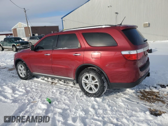 2013 Dodge Durango Crew z VIN 1C4RDJDG7DC667578, wystawiony jako Copart lot #87421514 z przebiegiem 174 551 mil mil oraz Czysty tytuł • Clean title. Historia ofert i sprzedaży dostępna na DreamBid. Obrazek 2.