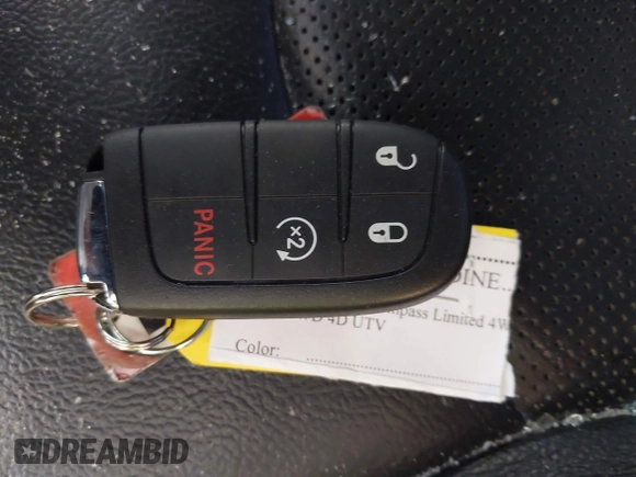 2019 Jeep Compass Limited with VIN 3C4NJDCB3KT646226, listed as a IAAI auction lot 42406026 with 34,494 mi miles and . Bid and sale history available at DreamBid. Image 11.