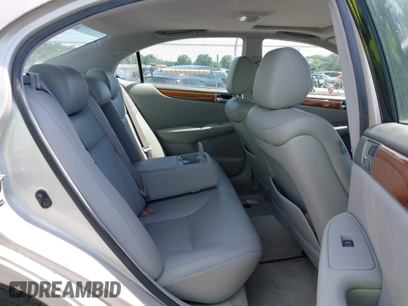 2005 Lexus ES 350 с VIN JTHBA30G955094943, выставлен на аукционе IAAI как лот 42701969 с пробегом 115 589 миль миль и . История ставок и продаж доступна на DreamBid. Изображение 8.