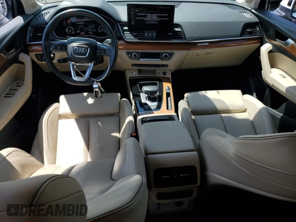 2021 Audi Q5 Prestige with VIN WA1CAAFY9M2053068, listed as a Copart auction lot 61033985 with 48,415 mi miles and Non repairable. Bid and sale history available at DreamBid. Image 8.