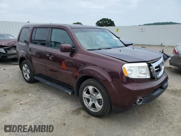 2013 Honda Pilot EX-L with VIN 5FNYF4H59DB049519, listed as a Copart auction lot 61036195 with 119,253 mi miles and Non repairable. Bid and sale history available at DreamBid. Image 4.