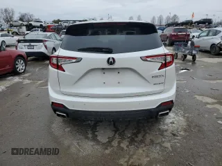2022 Acura RDX w/Technology Package with VIN 5J8TC2H53NL017284, listed as a Copart auction lot 45630815 with 0 mi miles and Salvage Title. Bid and sale history available at carsss.com. Image 6.