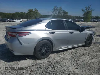 2019 Toyota Camry LE with VIN 4T1B11HK4KU242217, listed as a Copart auction lot 52715165 with 62,085 mi miles and Salvage Title. Bid and sale history available at carsss.com. Image 3.