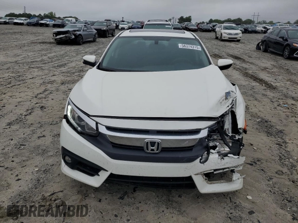 2016 Honda Civic EX-T z VIN 19XFC1F35GE030380, wystawiony jako Copart lot #58374315 z przebiegiem 185 175 mil mil oraz Szkoda całkowita • Salvage title. Historia ofert i sprzedaży dostępna na DreamBid. Obrazek 5.